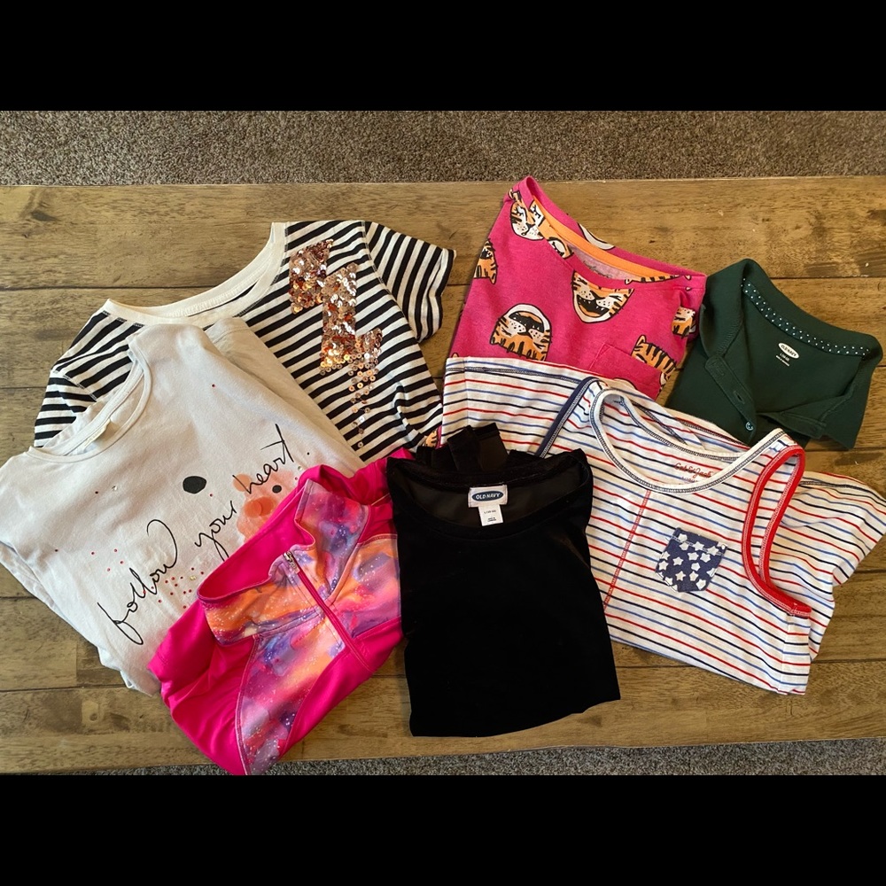Girls shirts size 10-12